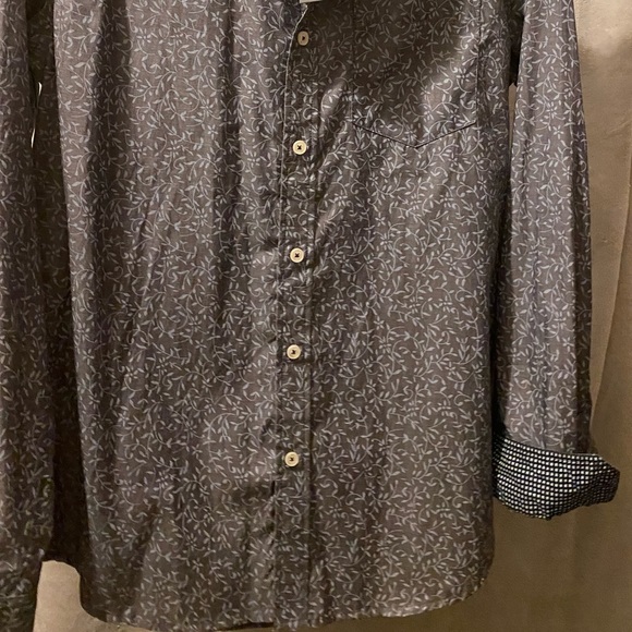 Oxford Button Down Blue Shirt LS - Picture 6 of 7